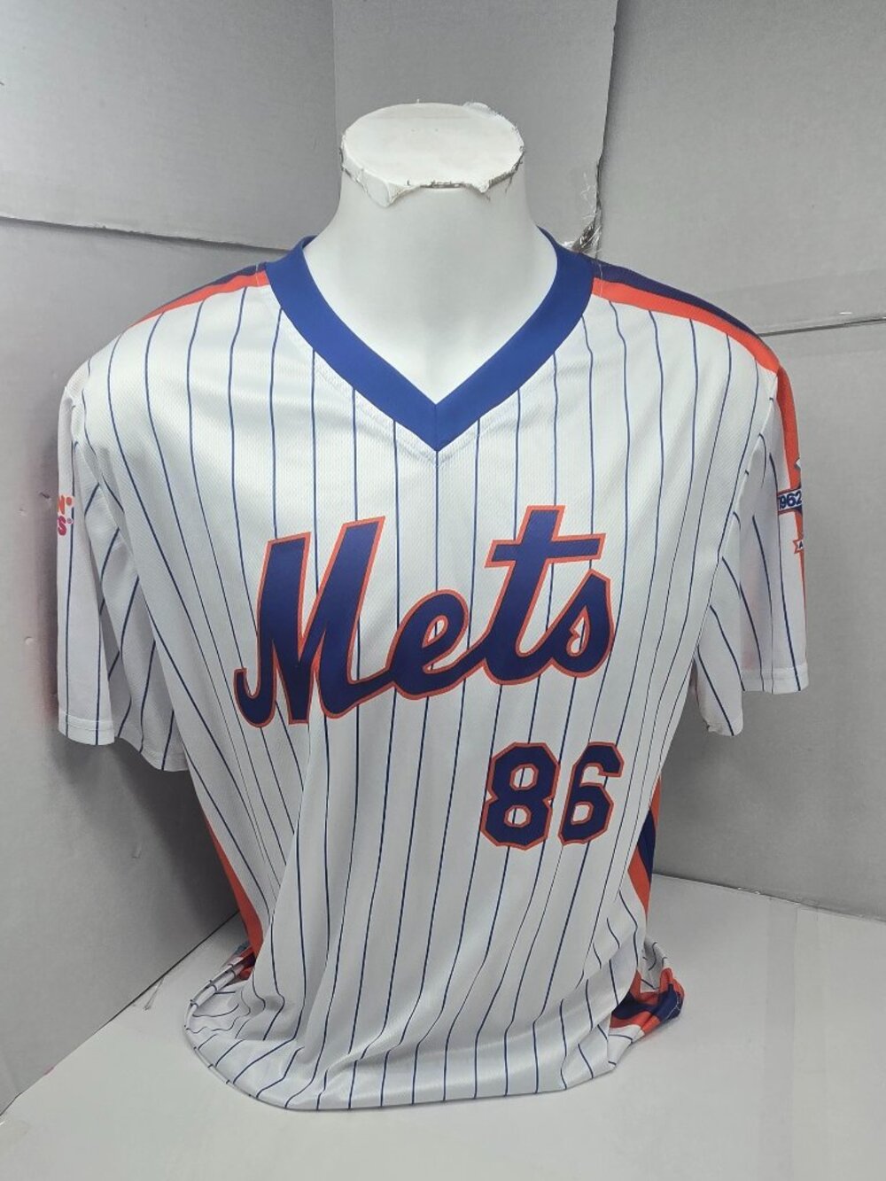 New York Mets #86 25th Anniversary Baseball Jersey XL – Dunkin’ Donuts